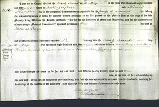 Deed by Married Women - Ann Player-Original Ancestry