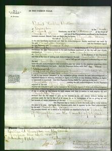 Court of Common Pleas - Charlotte Mary Smith-Original Ancestry