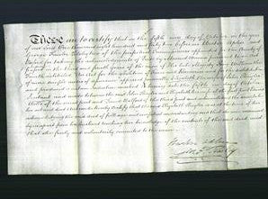 Deed by Married Women - Elizabeth Shayler-Original Ancestry