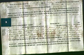 Deed by Married Women - Elizabeth Harrisson-Original Ancestry