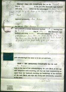 Deed by Married Women - Ann Parsons-Original Ancestry