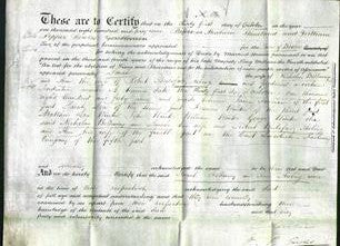 Deed by Married Women - Sarah Bellamy and Ann Asling-Original Ancestry