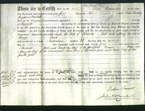 Deed by Married Women - Sarah Hill and Mary Bond-Original Ancestry