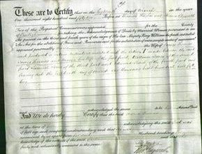 Deed by Married Women - Maria Thomas-Original Ancestry