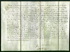 Deed by Married Women - Mary Anna Jauncey-Original Ancestry