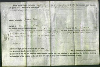Deed by Married Women - Rebecca Luck-Original Ancestry