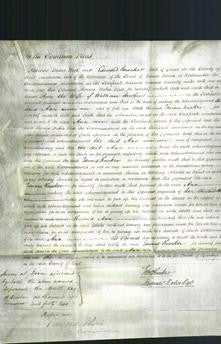 Court of Common Pleas - Ann Sawkins-Original Ancestry