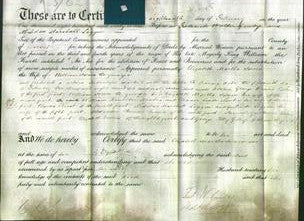 Deed by Married Women - Elizabeth Martha Swain-Original Ancestry