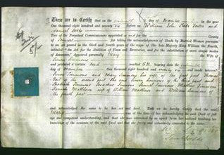 Deed by Married Women - Mary Simmons-Original Ancestry