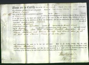 Deed by Married Women - Rebecca Matthews-Original Ancestry