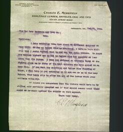 Letterhead - Charles E. Merrifield