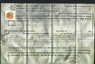 Deed by Married Women - Fanny Johnson Radcliffe-Original Ancestry