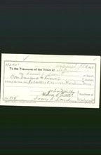 Wakefield, Massachusetts Payment Voucher - Frank J. Leavitt-Original Ancestry