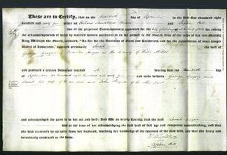 Deed by Married Women - Sarah Gregory-Original Ancestry