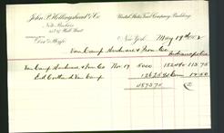 Letterhead - John P. Hollingshead & Co.