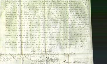 Court of Common Pleas - Margaret Dawson-Original Ancestry