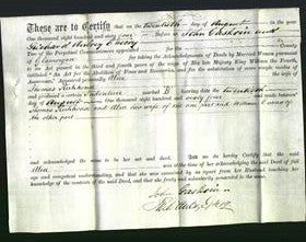 Deed by Married Women - Alice Kirkhouse-Original Ancestry