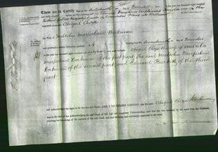 Deed by Married Women - Abigail Eliza Workman-Original Ancestry