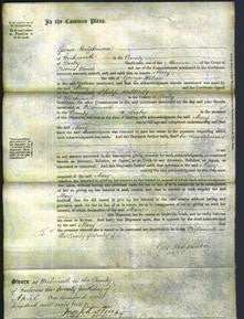 Court of Common Pleas - Mary Wilson-Original Ancestry