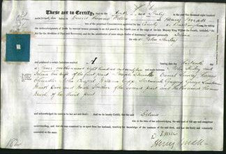 Deed by Married Women - Selina Shirley-Original Ancestry