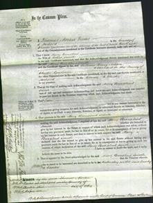 Court of Common Pleas - Mary Broadbent Smith-Original Ancestry