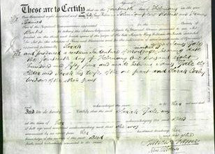 Deed by Married Women - Sarah Gale-Original Ancestry