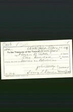 Wakefield, Massachusetts Payment Voucher - Horace B. Tuttle-Original Ancestry