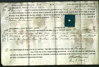 Deed by Married Women - Rachel Duckmanton-Original Ancestry