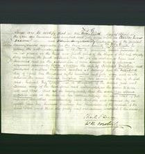 Deed by Married Women - Ann Maria Willshire-Original Ancestry