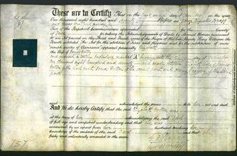Deed by Married Women - Elizabeth Wotton-Original Ancestry