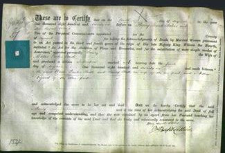 Deed by Married Women - Emily Smith-Original Ancestry