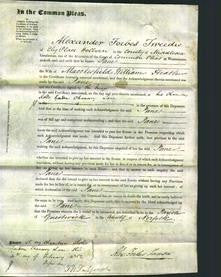 Court of Common Pleas - Jane Heath-Original Ancestry