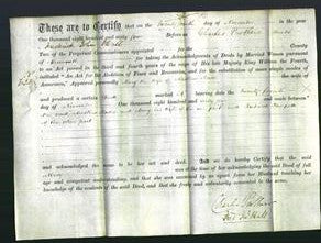 Deed by Married Women - Mary Slade-Original Ancestry