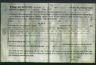 Deed by Married Women - Mary Holt and Ann Dobson-Original Ancestry