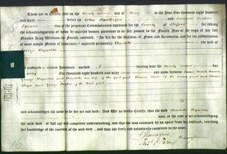 Deed by Married Women - Charlotte Reynolds-Original Ancestry