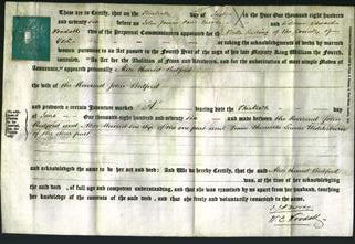 Deed by Married Women - Alice Harriet Bedford-Original Ancestry