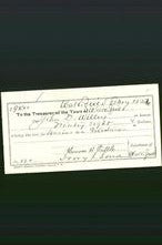 Wakefield, Massachusetts Payment Voucher - John D. Willey-Original Ancestry