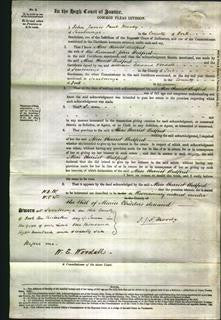 Court of Common Pleas - Alice Harriet Bedford-Original Ancestry