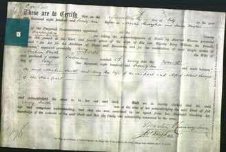 Deed by Married Women - Mary Smith-Original Ancestry