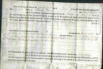 Deed by Married Women - Mary Sophia Bonsey-Original Ancestry