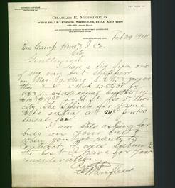 Letterhead - Charles E. Merrifield