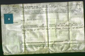 Deed by Married Women - Eliza Crabtree-Original Ancestry