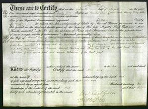 Deed by Married Women - Ann Rosling-Original Ancestry
