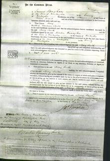 Court of Common Pleas - Mary Smith-Original Ancestry