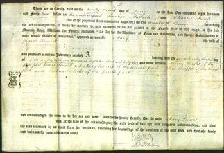 Deed by Married Women - Mary Smart-Original Ancestry