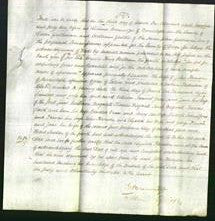 Deed by Married Women - Elizabeth Harrison-Original Ancestry
