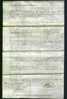 Court of Common Pleas - Ann Monckton-Original Ancestry