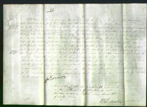 Deed by Married Women - Sarah Mynott-Original Ancestry
