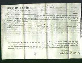 Deed by Married Women - Mary Taylor-Original Ancestry