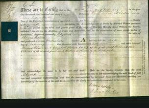 Deed by Married Women - Elizabeth Prosser-Original Ancestry